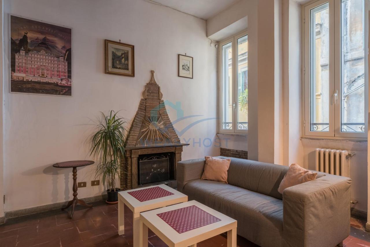 Warm Nest In The Old Building Of Piazza Navona Apartment โรม ภายนอก รูปภาพ